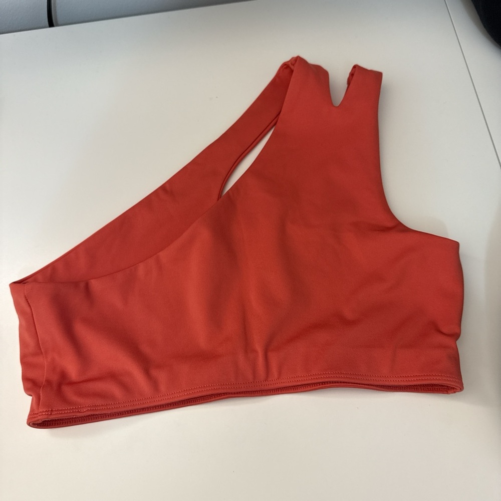 Asymmetrical Red Women's Bralette